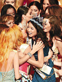 поздравление Мисс Мира 2007